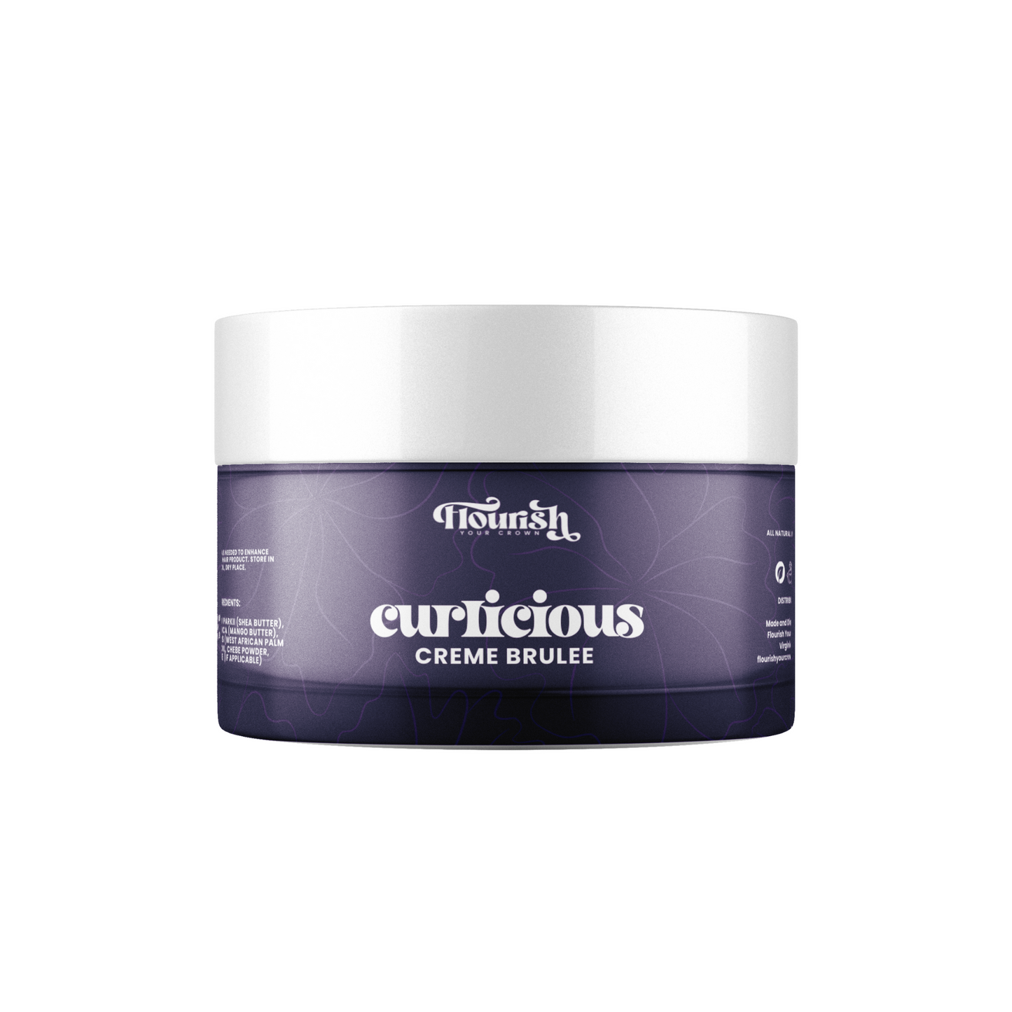 Curlicious Creme Brulee  8oz